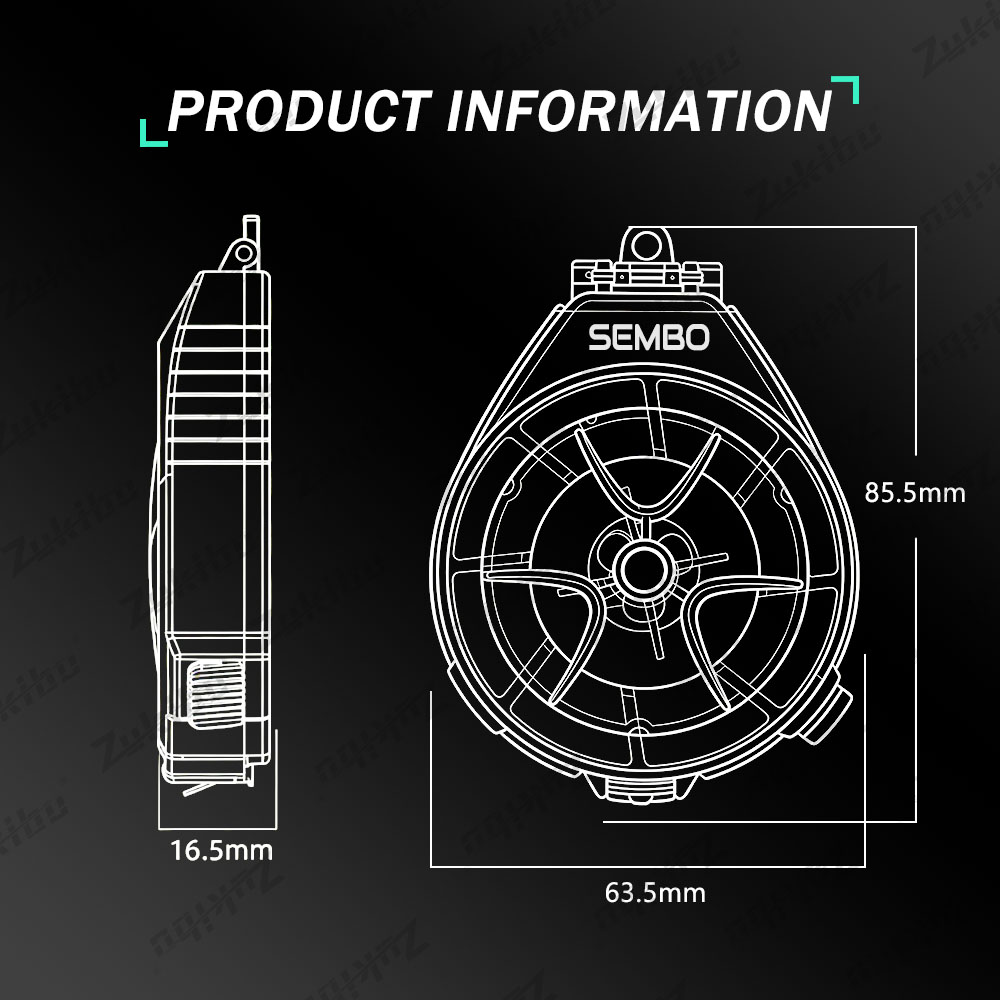 ZUKIBO Kompakt Misina Saklama  - Fishing Line Box incelemesi ve fiyatı